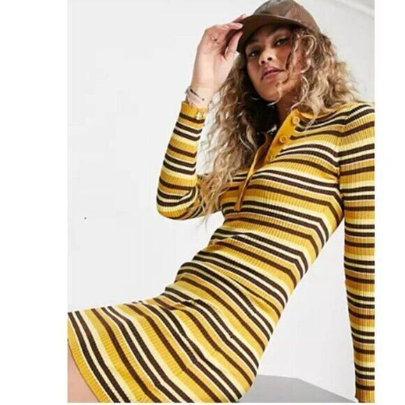 Stradivarius Soft Knit Mini Dress - Picture 3 of 3